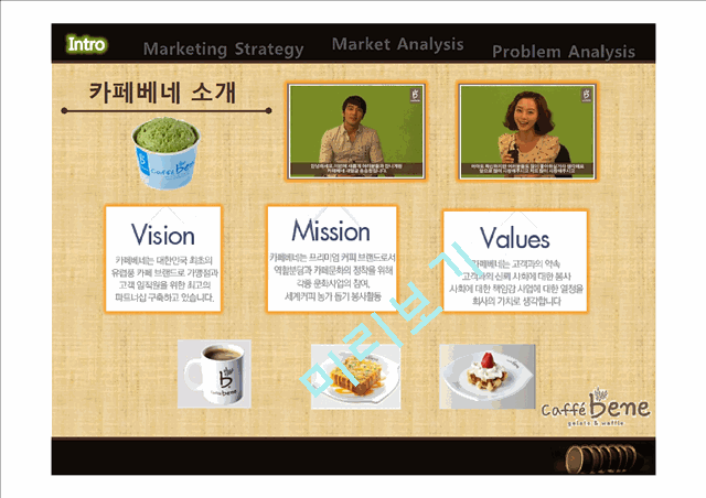 카페베네 마케팅사례분석및 마케팅전략 제안 PPT   (4 )